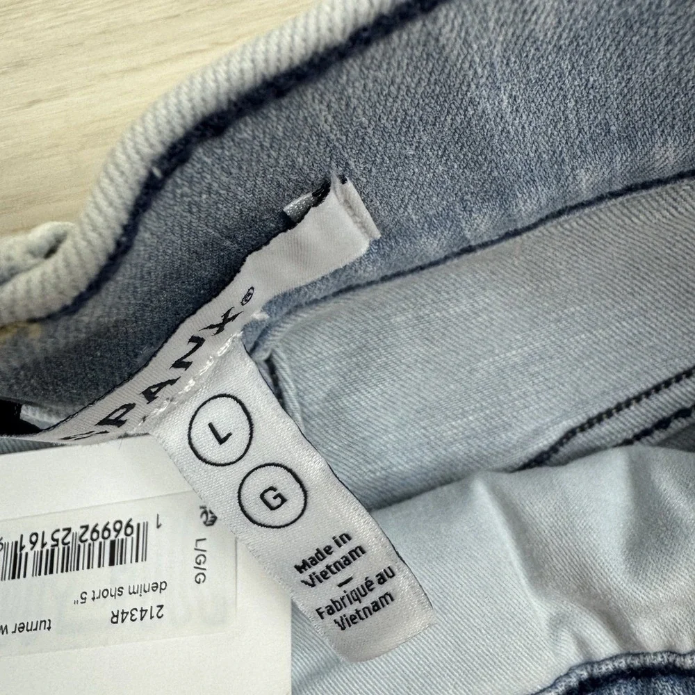SPANX Pull On High Waist Denim Shorts 5